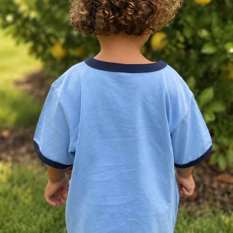 Bee Ringer Tee - Blue