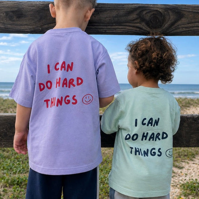 Hard Things Tee - Mint