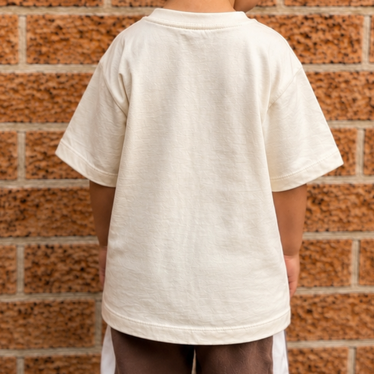 K & Co Kids Tee - Cream