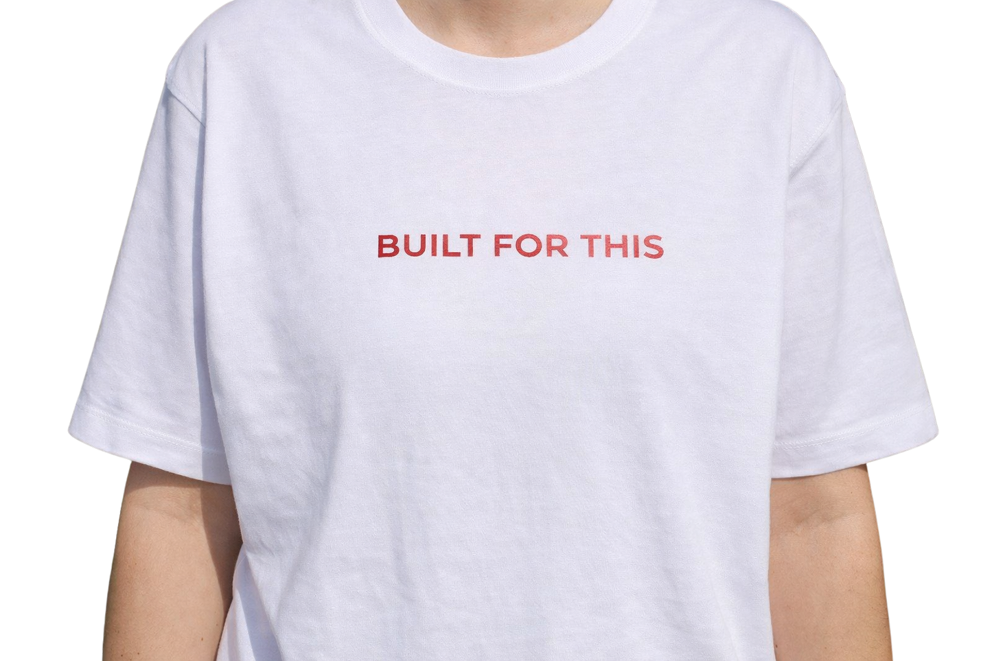 Built For This Tee - White