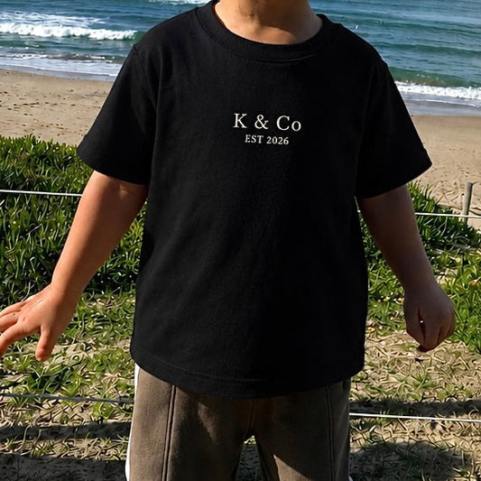 K & Co Kids Tee - Black