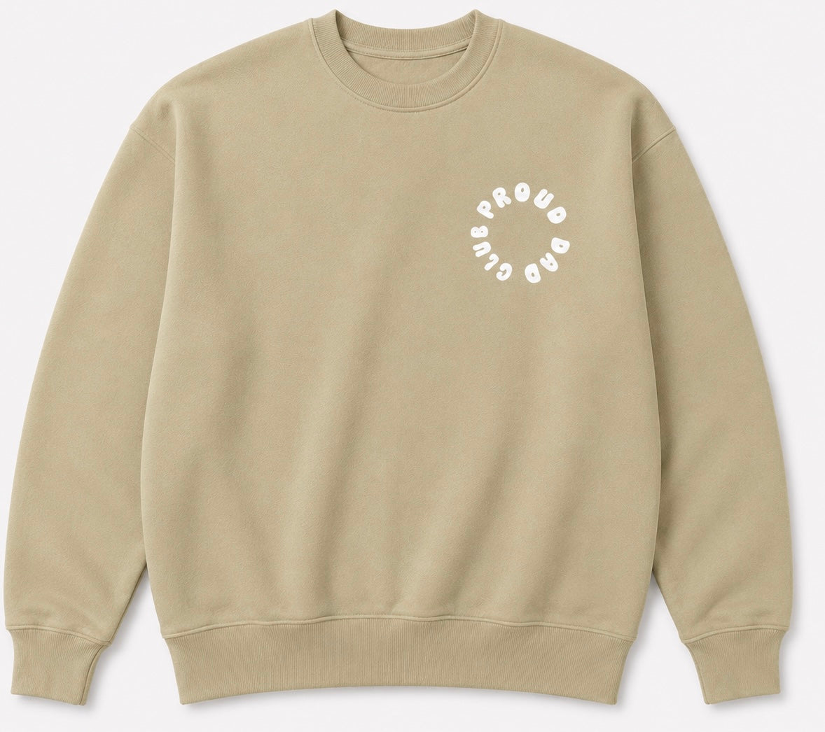 Proud Dad Club Jumper - Sand