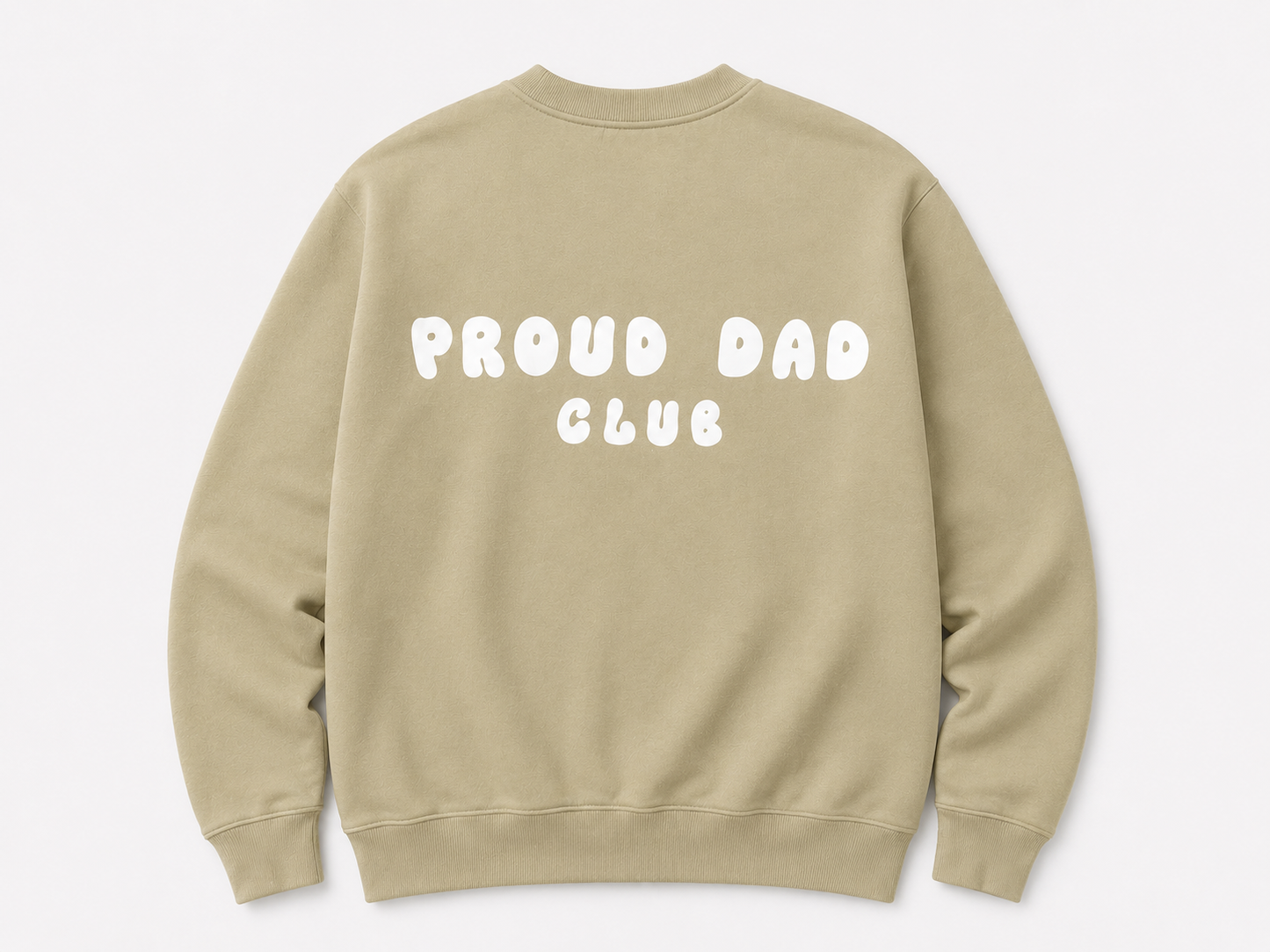 Proud Dad Club Jumper - Sand