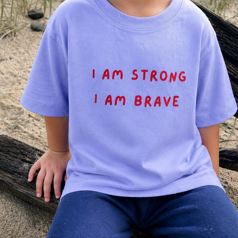 Hard Things Tee - Lavender
