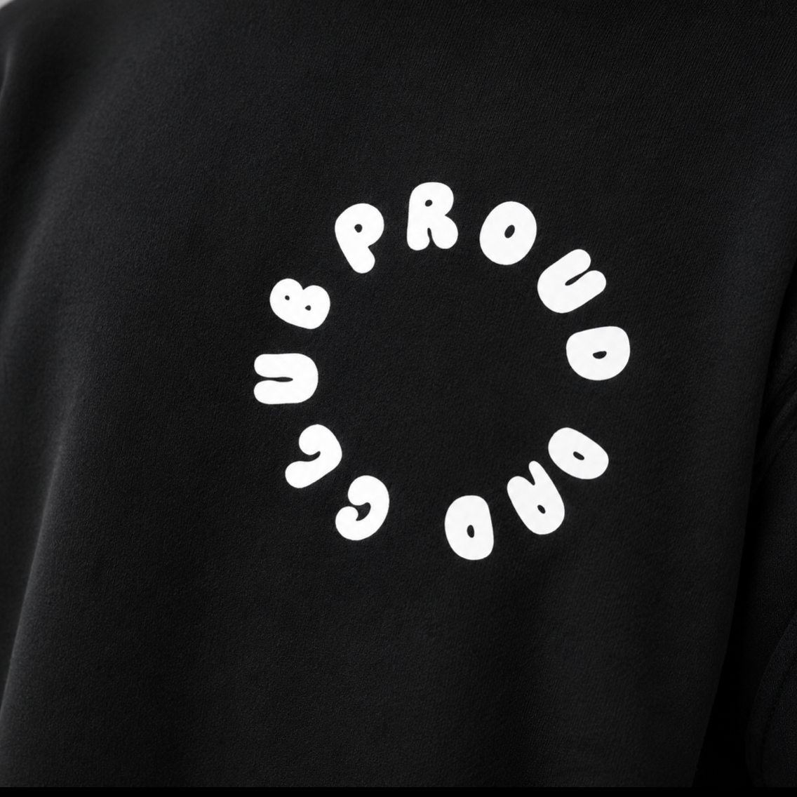 Proud Dad Club Jumper - Black