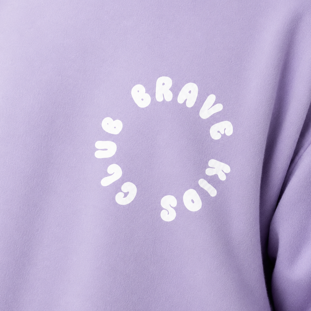 Brave Kids Club Jumper - Lavender