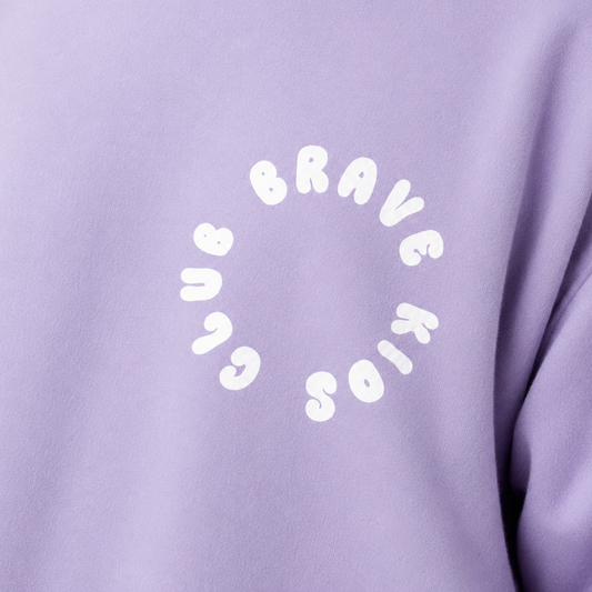 Brave Kids Club Jumper - Lavender