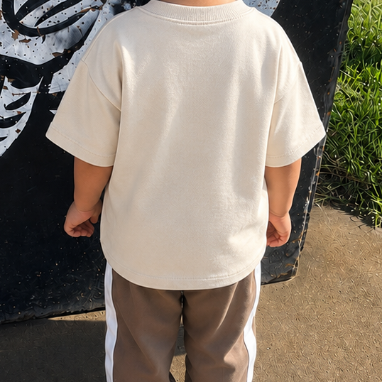 K & Co Kids Tee - Cream